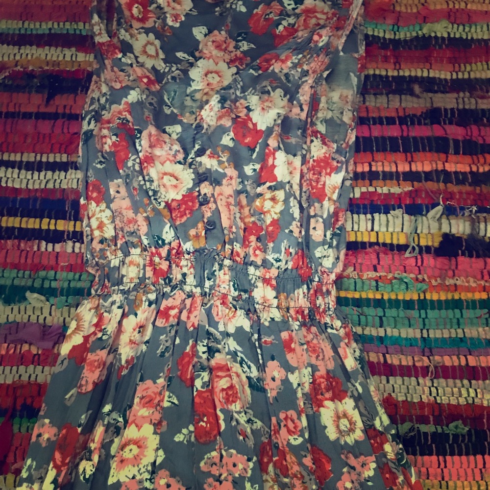 Maxi floral dress